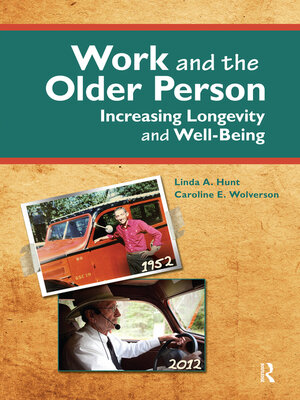 cover image of Work and the Older Person